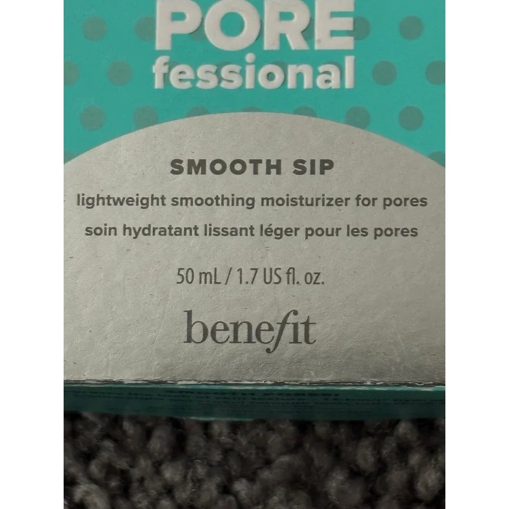 Benefit Cosmetics The POREfessional Smooth Sip Moisturizer 1.7 fl oz NEW
